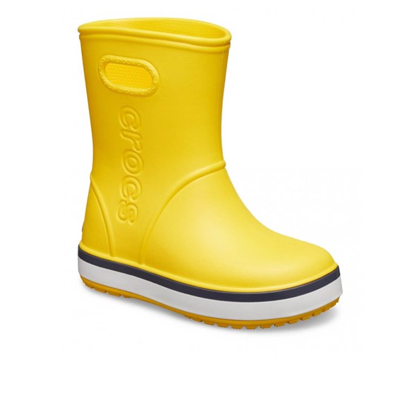 Crocs Crocband Rain Boot K Çocuk Yağmur Çizmesi - Yellow/Navy