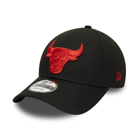 New Era Şapka - Pop Logo 9FORTY Chicago Bulls Blk