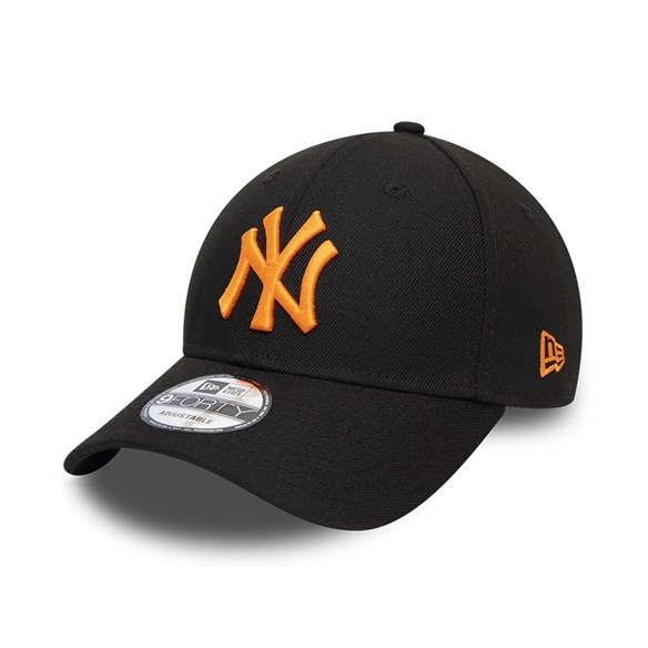 New Era Şapka - Pop Logo 9FORTY New York Yankees Blk/Org
