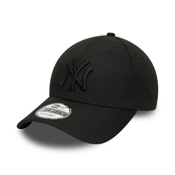 New Era Şapka - Team Contrast 9FORTY New York Yankees Blk/Blk
