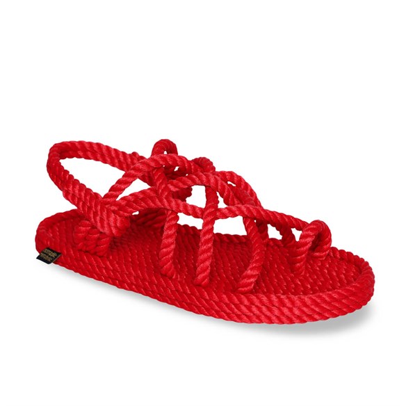 Nomadic Republic Nomadic Kadın Halat Sandalet - Kırmızı