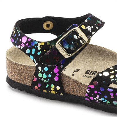 Birkenstock Rio Çocuk Sandalet - Confetti Black
