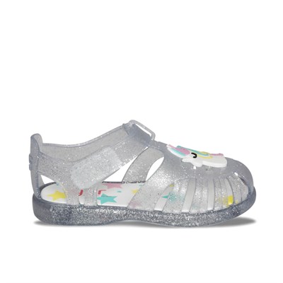 Igor Tobby Unicornio Çocuk Sandalet - Tr Transparente Glitter