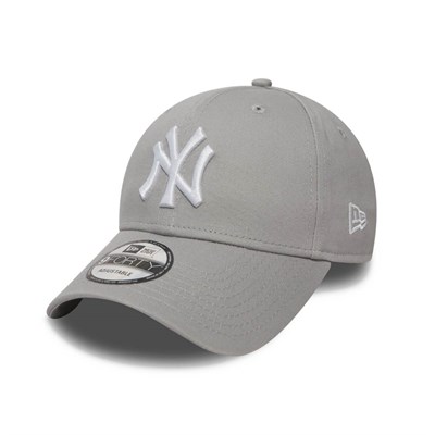New Era Şapka - 9FORTY League Basic New York Yankees Gray/Optic White