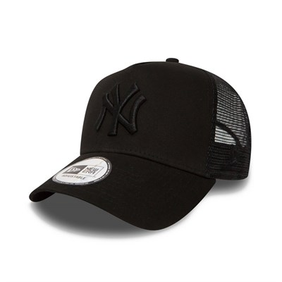 New Era Şapka - Clean Trucker New York Yankees Black/Black