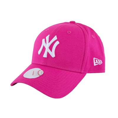 New Era Şapka - Fashion Essential 940 New York Yankees Pink/Optic White