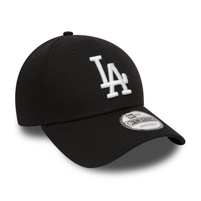 New Era Şapka - League Essential 9FORTY Los Angeles Dodgers Blk/Whi