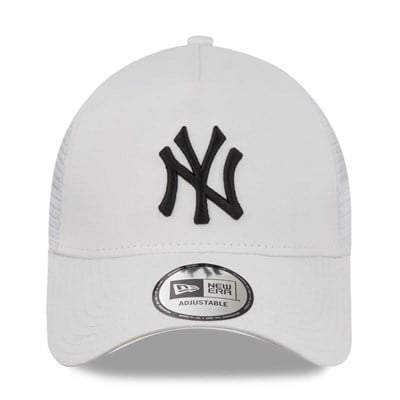 New Era Şapka - League Essential 9FORTY AF Trucker New York Yankees Whi