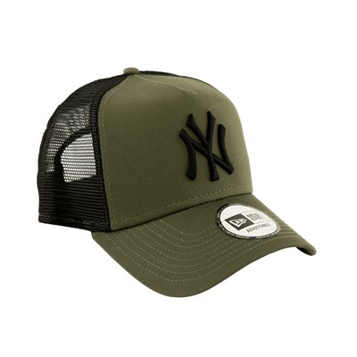 New Era Şapka - League Essential Trucker New York Yankees New Olive/Black