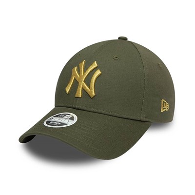New Era Şapka - Female Wmns Metallic 9FORTY Logo New York Yankees Nov
