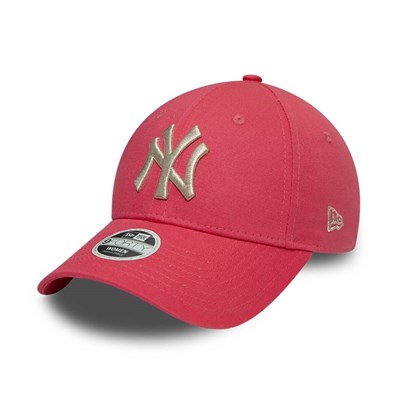 New Era Şapka - Female Wmns Metallic 9FORTY Logo New York Yankees Blh
