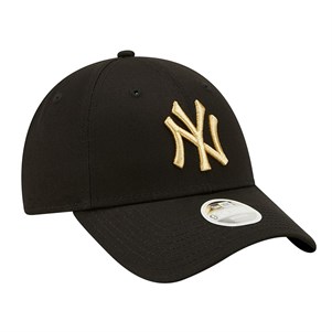 New Era Şapka -  Metallic Logo 9FORTY New York Yankees Siyah